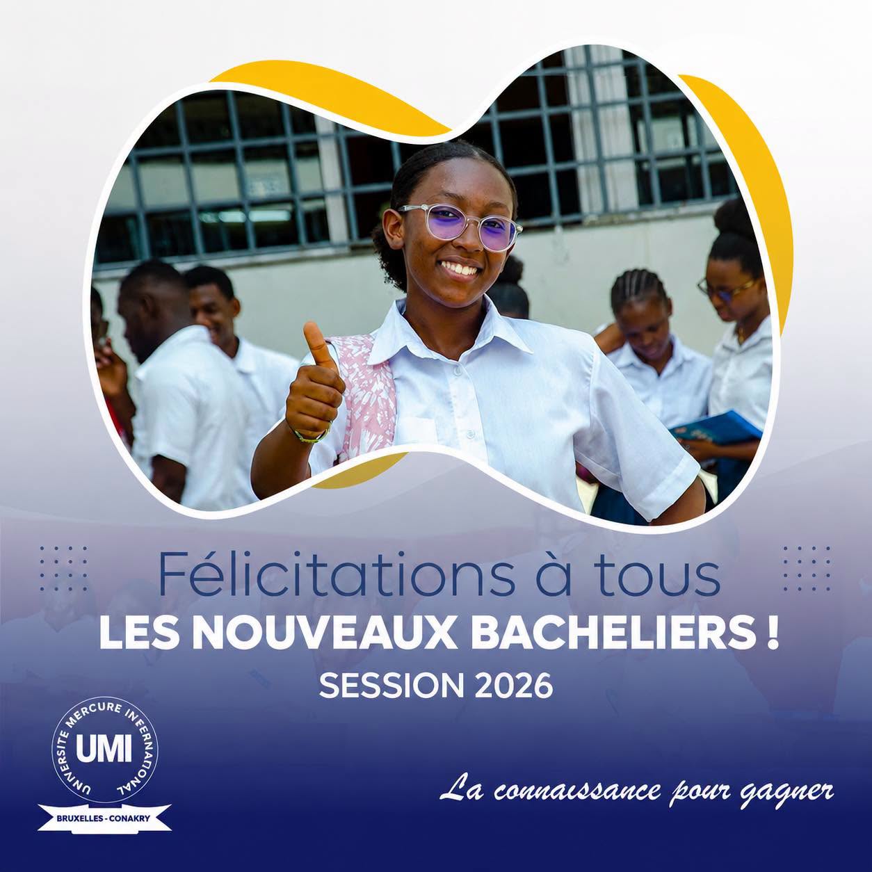 Félicitations aux nouveaux bacheliers : l’UMI encourage la réussite et la persévérance