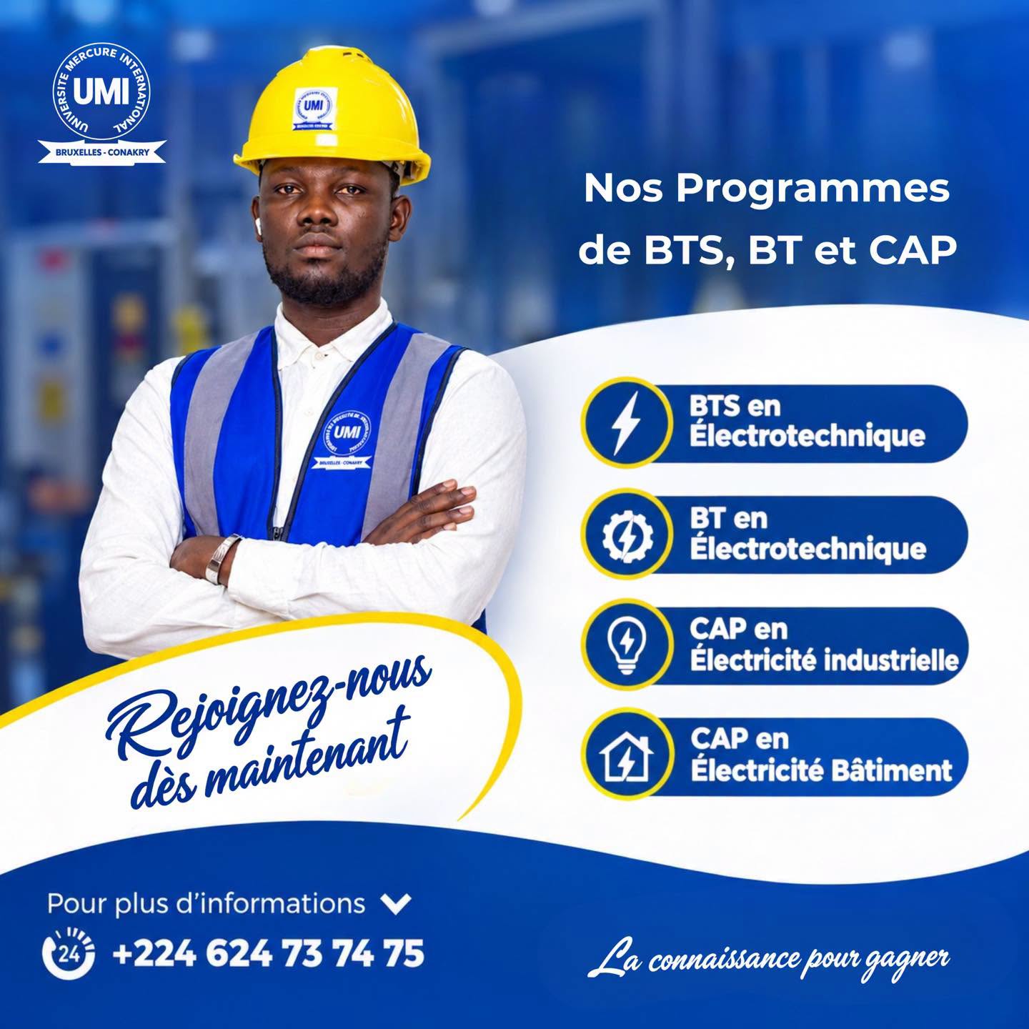 Vous avez de l’ambition ? Nous vous donnons les compétences.
