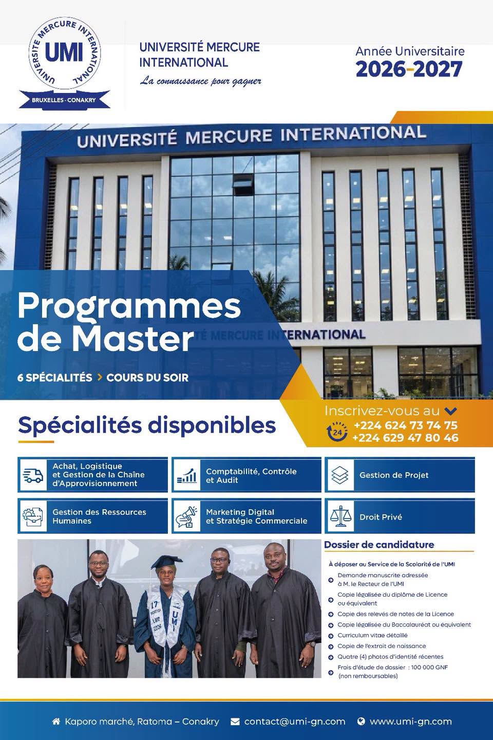 Un Master de plus, de nouvelles opportunités pour votre carrière !